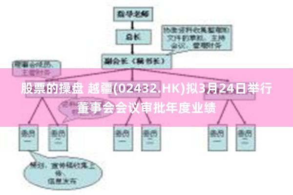 股票的操盘 越疆(02432.HK)拟3月24日举行董事会会议审批年度业绩