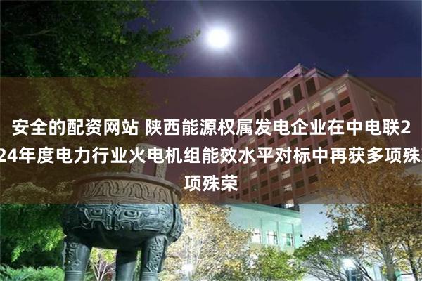 安全的配资网站 陕西能源权属发电企业在中电联2024年度电力行业火电机组能效水平对标中再获多项殊荣