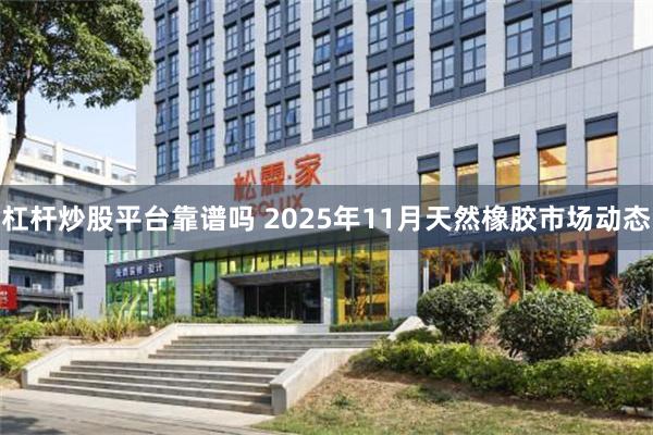 杠杆炒股平台靠谱吗 2025年11月天然橡胶市场动态